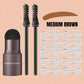 Brow Stamp Set + 10 Templates & 2 Brow Brushes