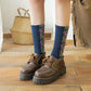 5 pairs Vintage Embroidered Floral Socks