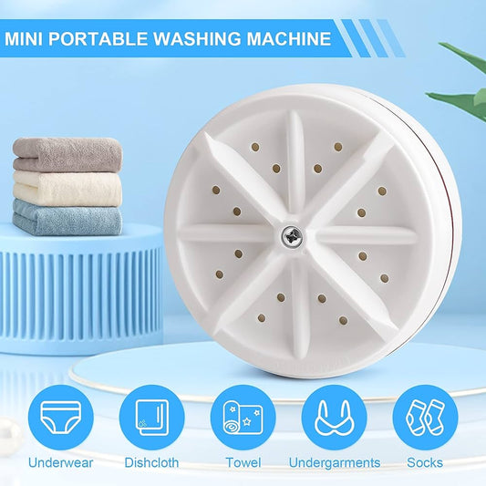 PORTABLE ULTRASONIC WASHING MACHINE💦