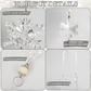 ❄️Crystal Christmas Snowflake Ornaments🎄(10 Pcs)