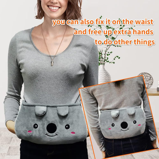 🎅Christmas Sale 49% OFF🔥Plush Refillable Hot Water Bottle Belt🎁