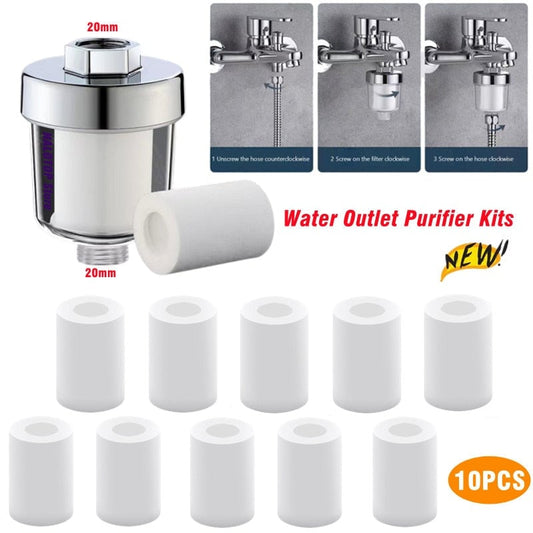 Water Outlet Purifier Kits Universal Faucet Filter For Kitchen Bathroom Shower Household Filter PP Cotton Element