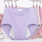 High waist plus size cotton antibacterial and leak-proof physiological underwear