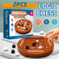 2024 Logic Chess Track Game Set for 4 Player,Fun Family Game Night Entertainment