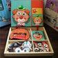 Hot Sale💡Wooden Creative Faces Magnetic Puzzle Box - EXPLORE!